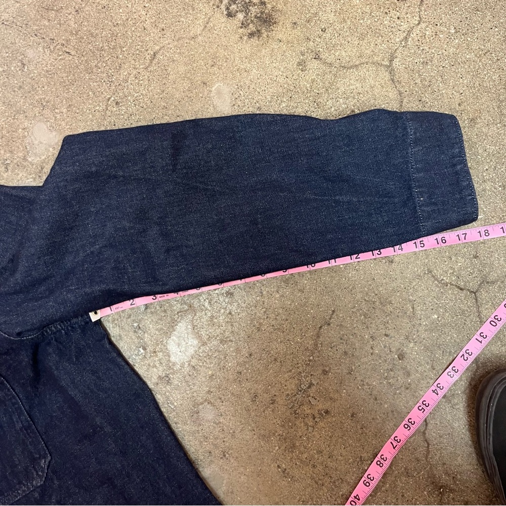 Muji Kapok Denim Chore Coat (M) - Picture 6 of 6